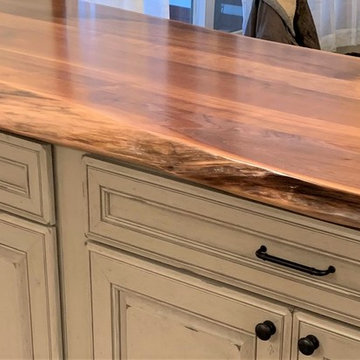 Walnut Live Edge Counter Top