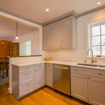Two-Story Rear Tudor Home Addition & Kitchen Remodel