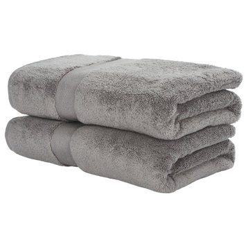 Safavieh Super Plush Bath Towel Set, Grey
