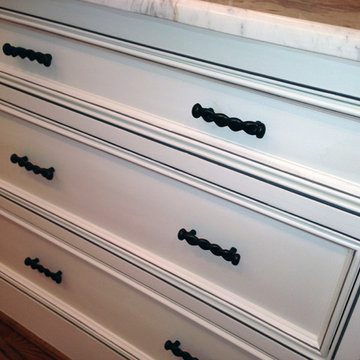 From Rustic Knotty Pine to White, Clean and Simple!