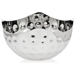 Contemporary Fruit Bowls And Baskets by GODINGER SILVER