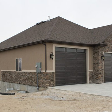 Jordan Heights - South Jordan, Utah - Becky Variant with Suspended Slab Garages