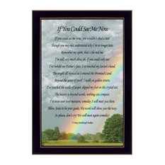 If You Can See Me Now (Rainbow) by TrendyDecor4U Print Wall Art Wood Multi-Color