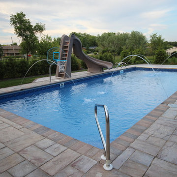 18 x 44 Rectangle with Coverstar Automatic Pool Cover
