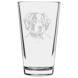 Personalized Pug Pet Dog Etched Wine Glass 12.75oz 