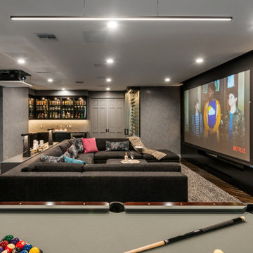 Custom Home Theater Remodel