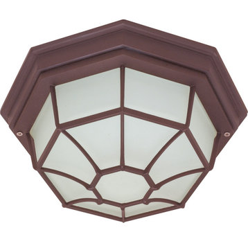 Nuvo Lighting 60/3450 11"W Outdoor Flush Mount Bowl Ceiling - Old Bronze