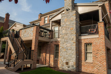 Transitional porch photo in Other