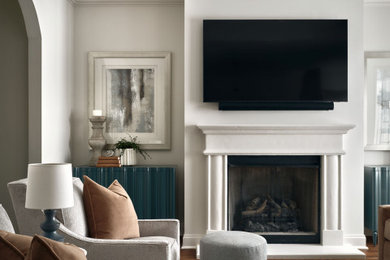 Living room - living room idea in Atlanta