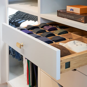 Luxury contemporary dressing room