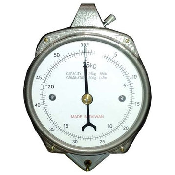 Accuzen Hanging Mechanical Dial Scale, 100 Pound