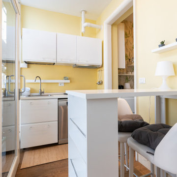 Un appartamento tra vintage e moderno