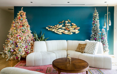 My Houzz: Sparkly Christmas Touches in a Midcentury Texas Home