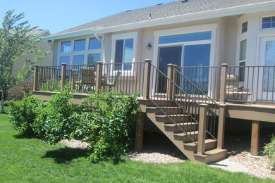 Elegant deck photo in Denver