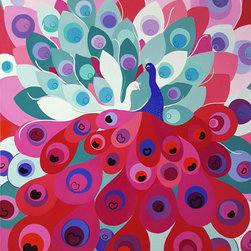 A Blissful Life with You, 48 x 60 in - Paintings