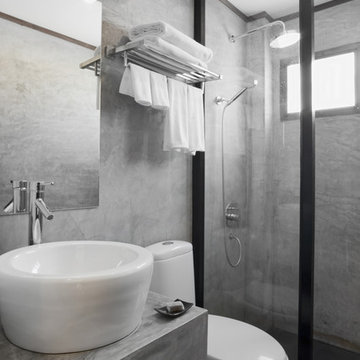 Seamless application over tiles