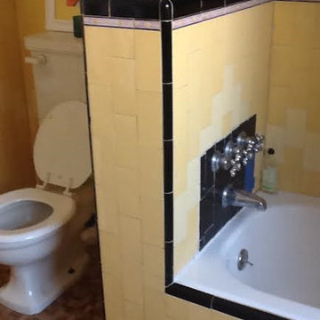 Spanish Colonial Revival/Art Deco Master Bath