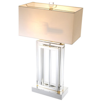 Rectangle Crystal Table Lamp | Eichholtz Arlington