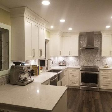 South Surrey Kitchen and Living Room