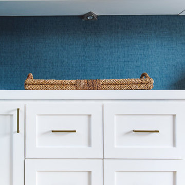 Ocean inspired office makeover