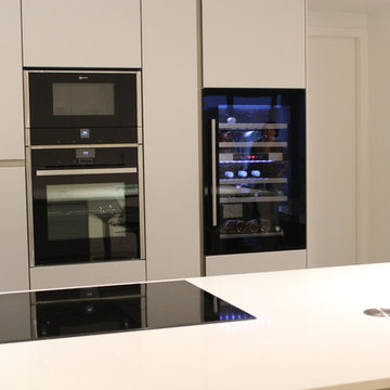 Cuisine Ouverte avec verrière Atelier dans le quartier de Touluse Pouvourville