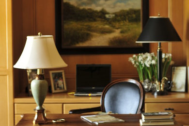 Inspiration for a home office remodel in Raleigh