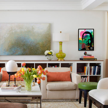 Businessman's Living Room Interior