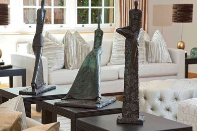 Inspiration for a contemporary living room in London.