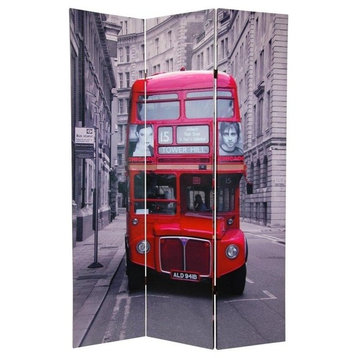 6' Tall Double Decker Bus Room Divider