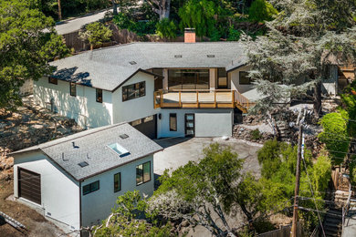 Transitional exterior home idea in San Francisco