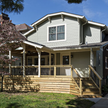 Exterior View at Rear Addition