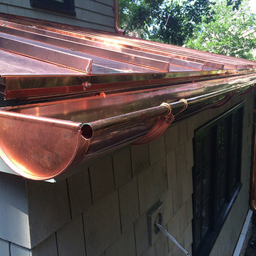 Copper Gutters By Allstar's Finest