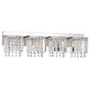 Belle 4-light Crystal Strand Wall Sconce