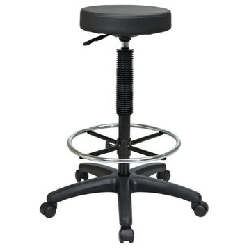 Scranton & Co Adjustable Drafting Chair Backless Stool