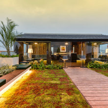 gym area on the roof top