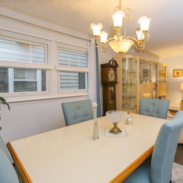 New Windows in Chic Dining Room - Renewal by Andersen Long Island, Queens & Broo