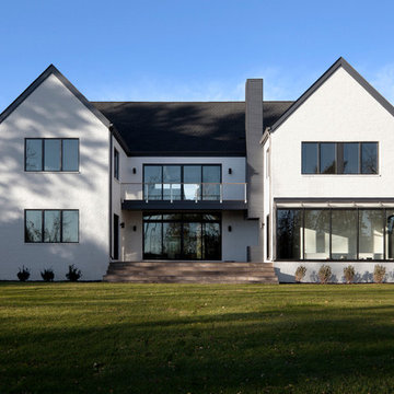 New Modern Colonial House