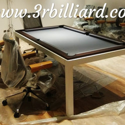 Multi Use Pool Tables- combo with Dining Tables and TT Tables - Games Room & Home Bar Decor