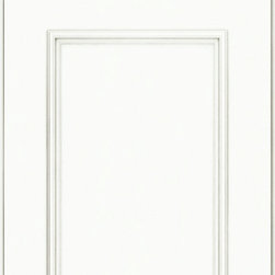 KraftMaid: Maple Door in Dove White - Kitchen Cabinetry
