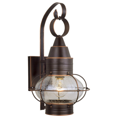 Chatham 10" Outdoor Wall Light Burnished Bronze