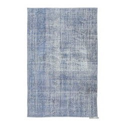 Over-dyed Turkish Vintage Rug - Area Rugs