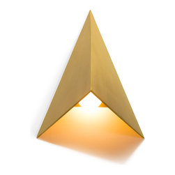 M3LD Brass Aero Sconce - Wall Sconces