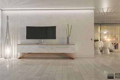 Render Mueble tv