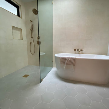 Rebecca Raskind Residential Project - SSS strands, Venice Terrazzo + Breeze Bloc