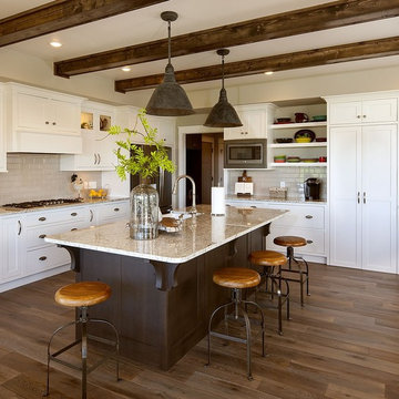 Door style: Pendleton 275 Inset | Species: Paint grade | Finish: White