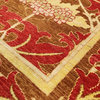 5'x8' William Morris Oriental Wool Area Rug, Q1720