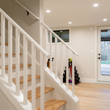 West Seattle Basement Remodel Built for Everyday Living and Entertaining