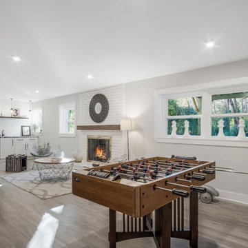 Finished Basement Recreation Room