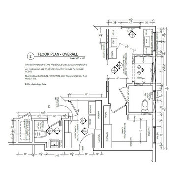 Transitional Accessible Master Bath