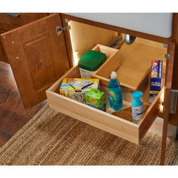 U-Shape Sliding Shelf - Kitchen Cabinetry